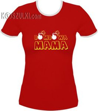 koszulka damska Bombowa Mama