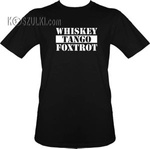 t-shirt Whiskey Tango