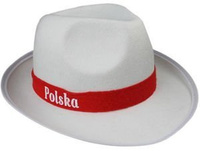 Kapelusz czapka kibica Polska