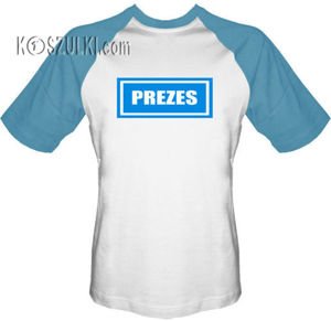 T-shirt Baseball Prezes